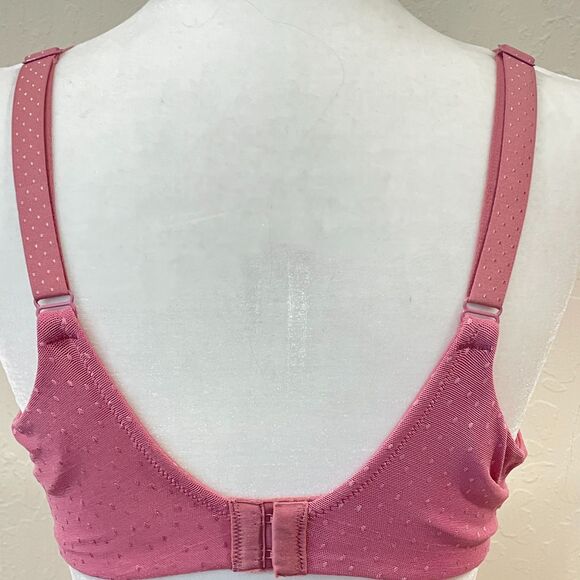 ~ Wacoal 34D Back Appeal® Underwire Bra Pink Unlined Rose Berry Mauve - Picture 7 of 15